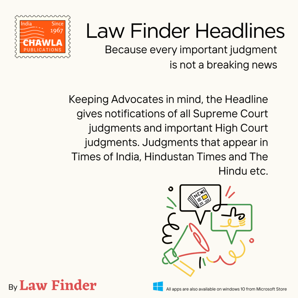 Law Finder Headlines